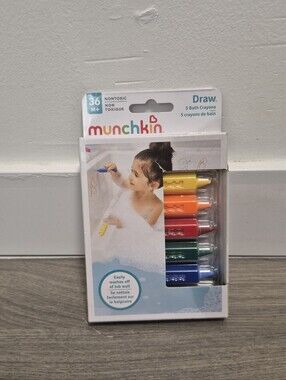 *5/$25* Munchkin Bath Crayons For Baby Toddler Bath